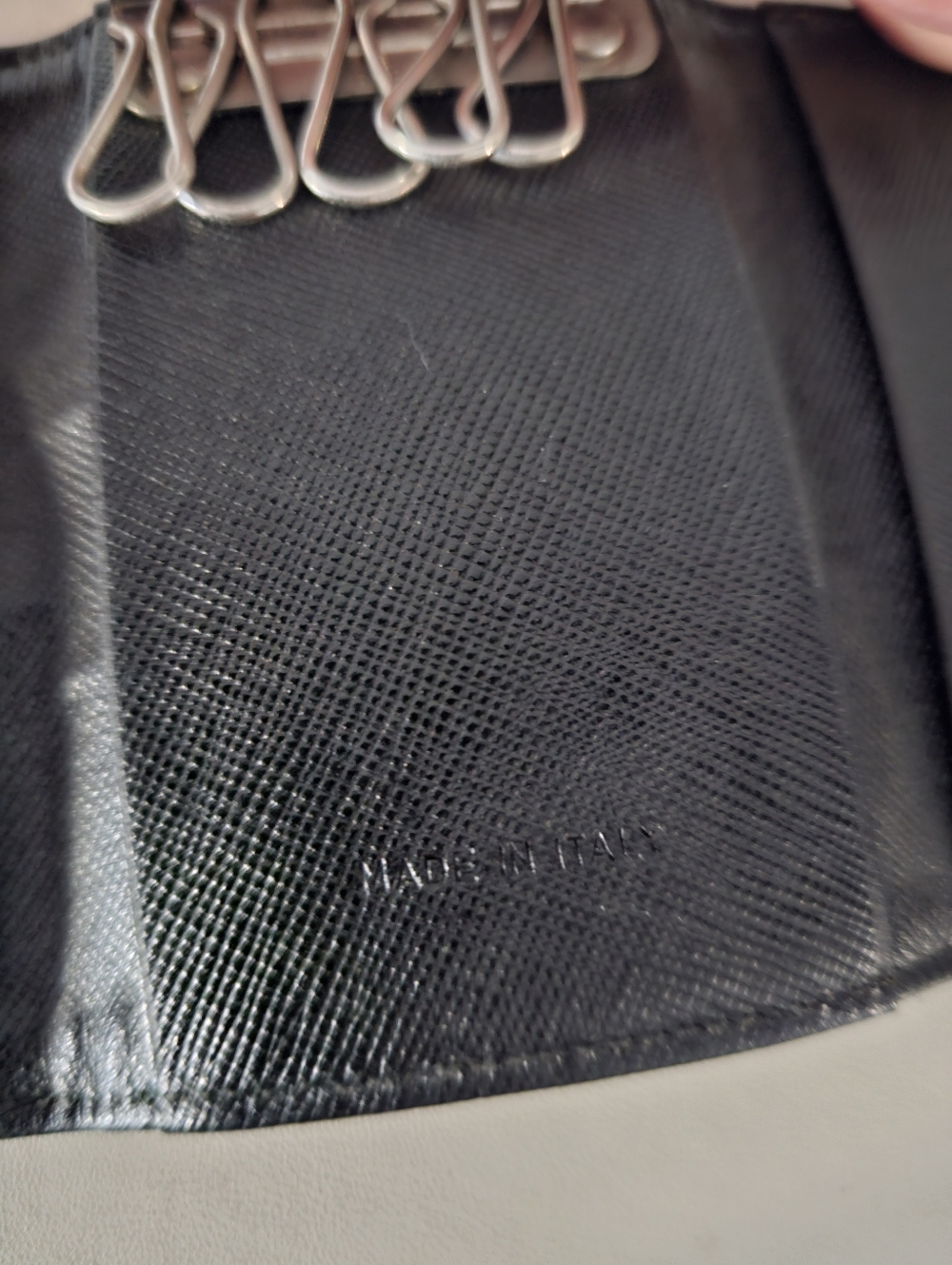 🖤​Prada Vintage Tessuto Nylon 6-Key Holder Wallet - Black - Picture 5 of 13